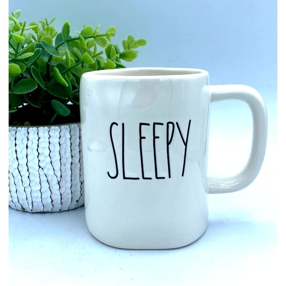 Ray Dunn 'Sleepy' Coffee Mug 16oz Magenta